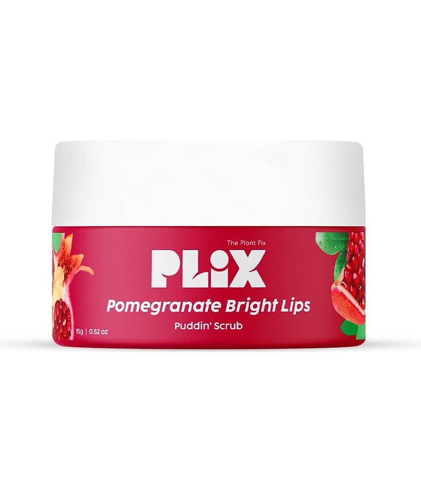Plix Pomegranate Lip Exfoliating Scrub For Dark, Dry & Chapped LipsCocoa Butter & Vitamin E