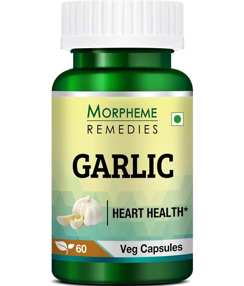 Morpheme Remedies Garlic 500 mg - 60 Veg Capsules