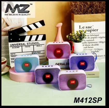 Mz Bluetooth Speaker Random Color 