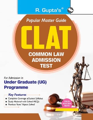 CLAT : Common Law Admission Test Guide (For Under Graduate Programme) [Paperback] [Mar 03, 2025] RPH Editorial Board
