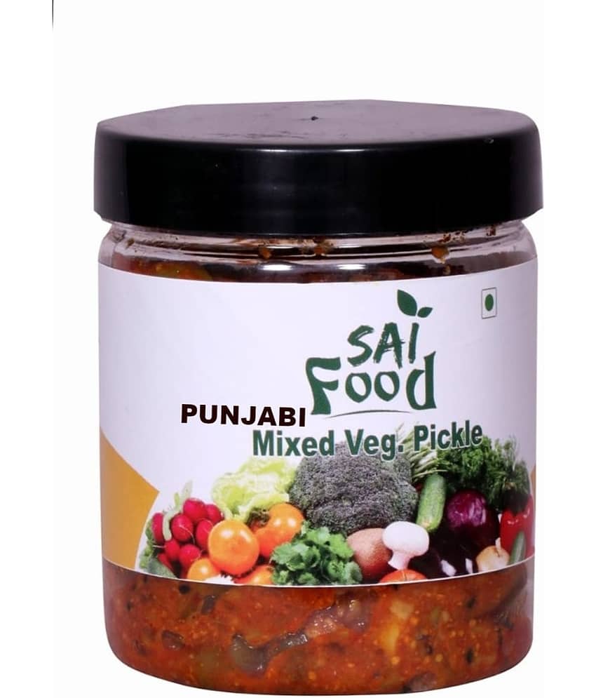 SAi Food PUNJABI All in one Mixed Pickle | Traditional Punjabi Flavor, Tasty & Spicy | Mixed achar Pickle 250 g