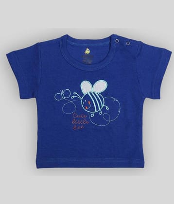 KABOOS Baby Boys 100% Cotton Top ( Blue )