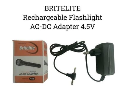 4.5V.BRITELITE TRANSFORMER AC/DC ADAPTOR 4.5V.BRITELITE TRANSFORMER AC/DC ADAPTOR