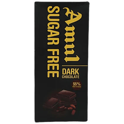Amul Sugar Free Dark Chocolate 150 GRAM