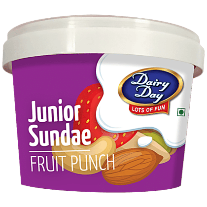 Dairy day Junior Sundae - Fruit Punch, Rich & Creamy, 100 ml