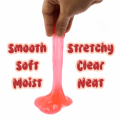 Chanak Neon Colored Glitter Scented Slime Kit - Soft, Non-Sticky, Stress-Relief Non-Toxic Squishy Slime Toy Multicolor for Kids For Boys Girls, Above 5+ Age Each 150ml (Pack of 4)