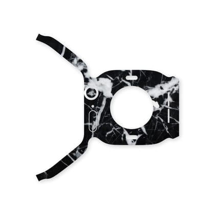 Black Marble Apple Watch Skin
