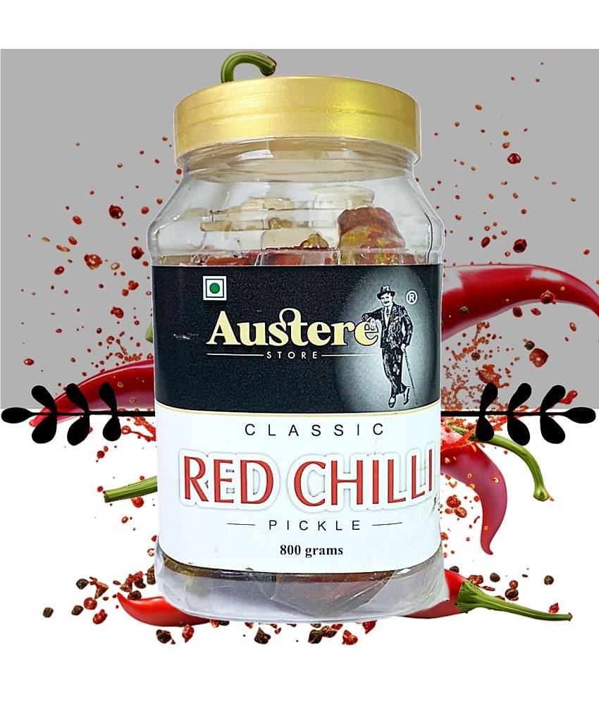Austere store Red chilli Vegetable Pickle 800 g