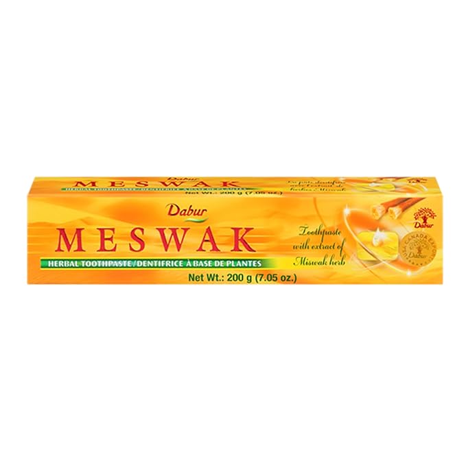 Dabur Meswak Pure Miswak Extract Toothpaste For Complete Tooth & Gum Care - 200 g