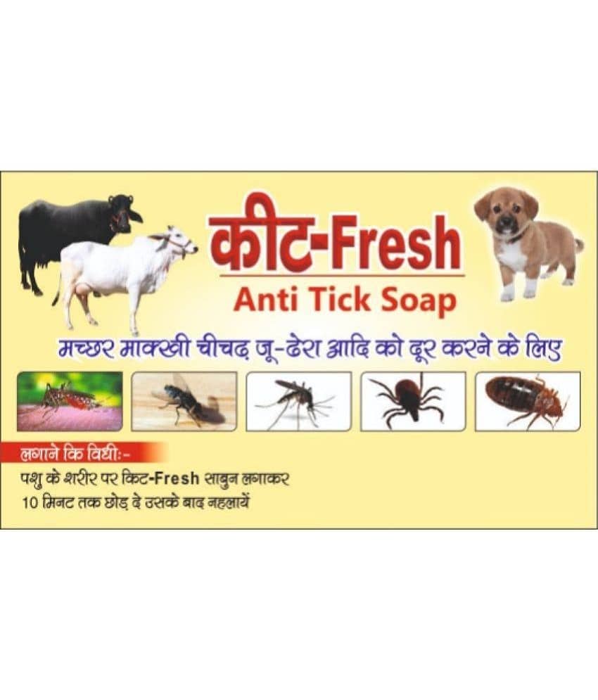 "Kit Fresh: Ayus, Horses, Cows, Buffalos, Camels, Goats, Sheep, Cats, Monkeys, etc. Effectively Repels Tickrvedic Pet detergent for Dogs, Fleas, Flies, and More for Healthy and Happy Pets!