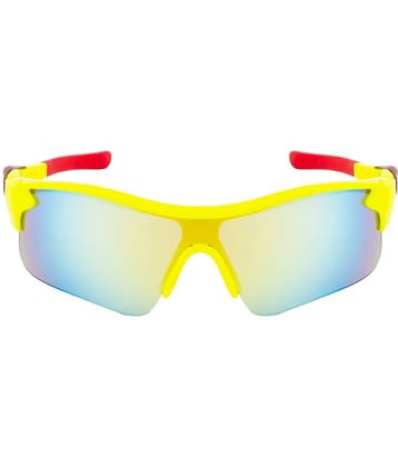 Fair-X Yellow Oval Sunglasses ( Pack of 1 )