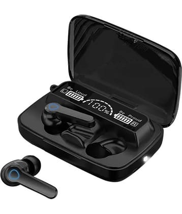 VERONIC M19 Bluetooth True Wireless (TWS) In Ear 20 Hours Playback Fast charging,Powerfull bass IPX4(Splash & Sweat Proof) Black