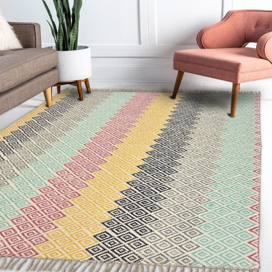 Rainbows & Unicorn Rug-4ft x 6ft