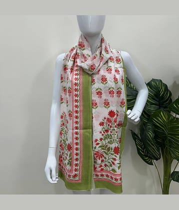 Frionkandy Cotton Women Dupatta ( Multicoloured , Pack of 1 )