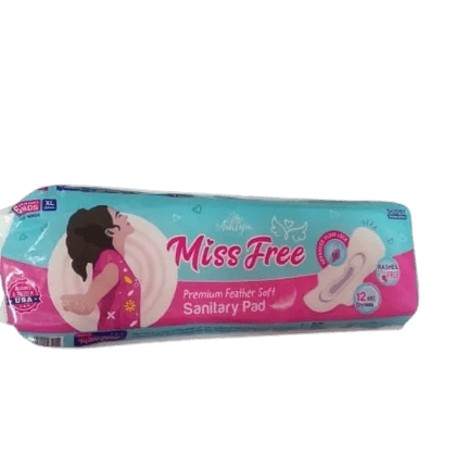 Miss Free Feather Touch Premium Sanitary Pads XL6 pack of 5 Miss Free Feather Touch Premium Sanitary Pads XL6 pack of 5
