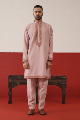 Rashir Kurta With Trouser-XS/34