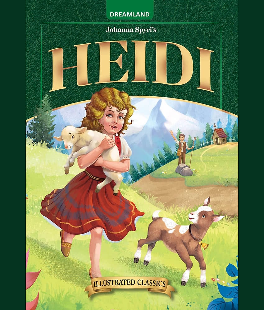 Heidi- Illustrated Abridged Classics for Children with Practice Questions