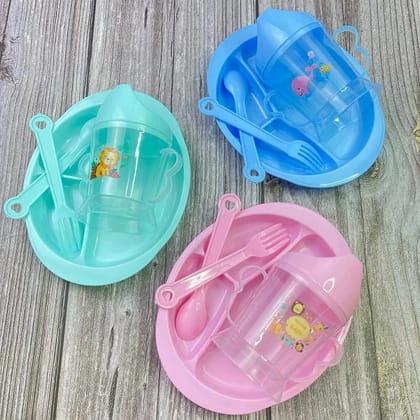 4 in 1 Kids Dinner Setassorted colour