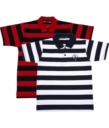 NEUVIN Baby Boys Cotton Polos ( Multi )