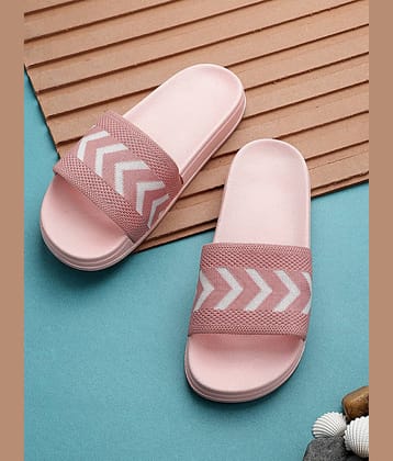 KAPANI Pink Women's Slide Flip flop