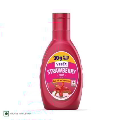 VEEBA Strawberry Bliss Syrup (230G)