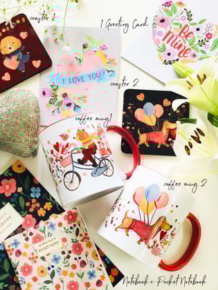 Be Mine Gift Set (Bundle of 7 products)-With Be Mine Greeting Card