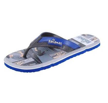 BAHAMAS BH167 Navy Blue Grey G No 7 Mens Hawai