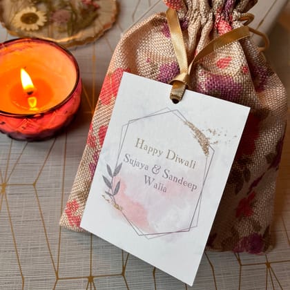 Ribbon Tags - Gliterati-16 Ribbon Tags