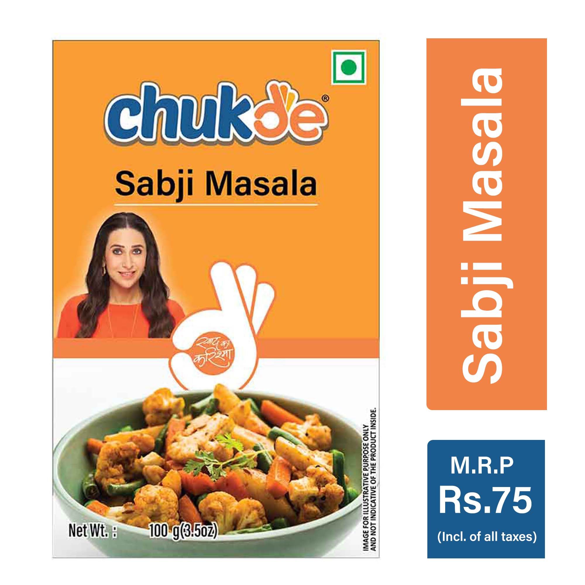 Chukde Spices Sabji Masala, 100G