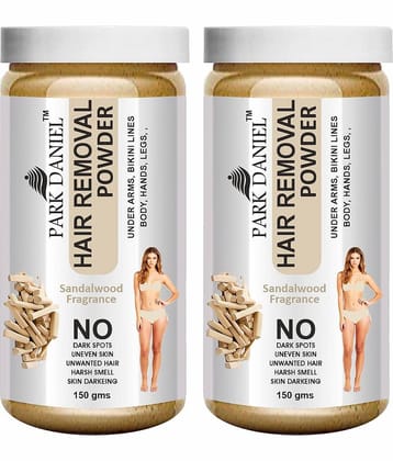 Park Daniel Sandalwood Fragrance Hair Removal Powder 300 g Pack of 2