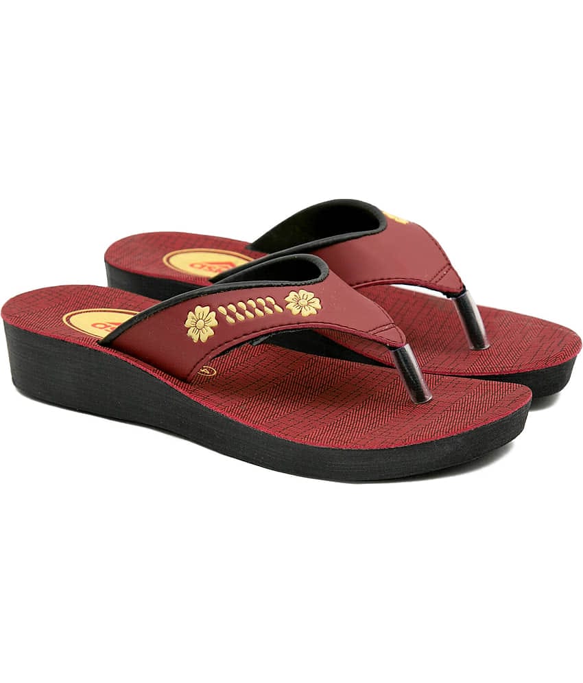 ASIAN Red Women's Slipper