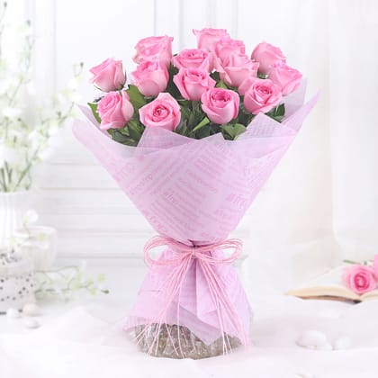 Blushing Beauty Rose Bouquet