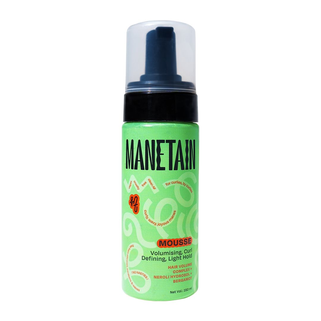 Manetain Volumizing Curl Defining Light Hold Mousse Hair Mask - 150 ml