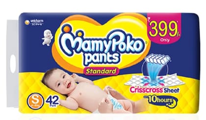 MamyPoko Pants Standard Diaper (S, 4-8 kg)