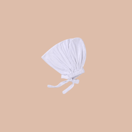 Adjustable Hijab Cap - White