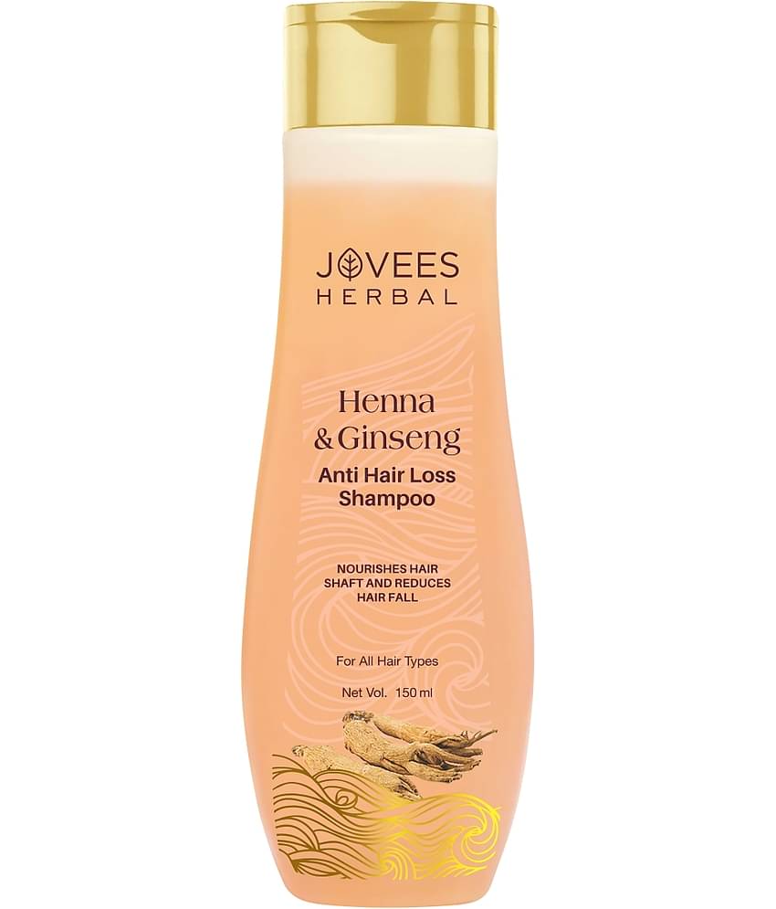 Jovees Herbal Henna & Ginseng Anti Hair Loss Shampoo For Hair Fall Control 150 ml (Pack of 1)