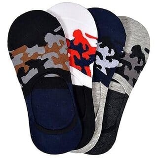 Sparkling Mens Hosiery Cotton Invisible Socks For Men  Boys  Men's Socks