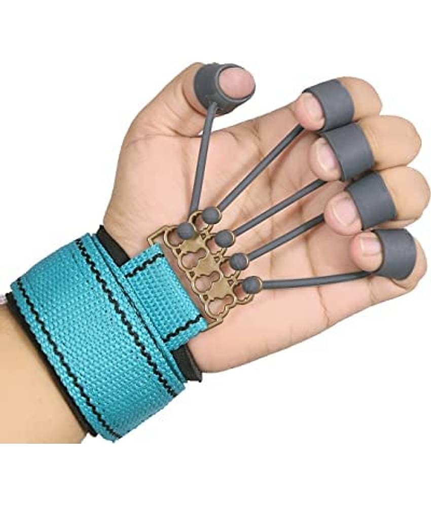 Finger Grip Strengthener Combo Pack- Adjustable Hand Exerciser and Finger Stretcher for Hand Therapy, Pack of 1