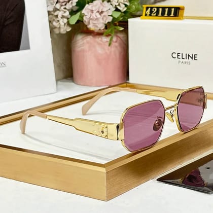 CLN Premium Luxury Unisex 42111 Aviators-Pink
