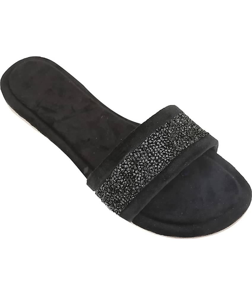 Apratim - Black Women's Flats