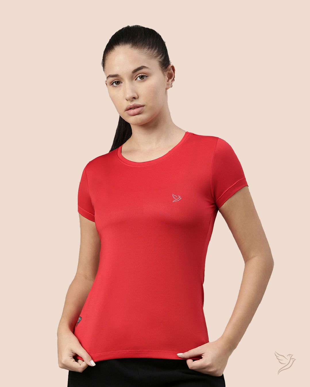 Active T-Shirt - Red-S / Red