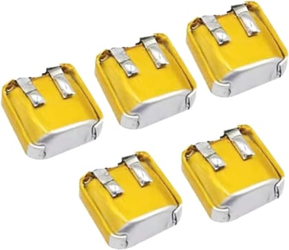 NOVEL 3.7V 40mAh Lithium Polymer Rechargeable Battery Pack of 5 Model 501012 | Compatible with TWS Earbuds, Bluetooth Devices and Wearable Electronics NOVEL 3.7V 40mAh Lithium Polymer Rechargeable Battery Pack of 5 Model 501012 | Compatible with TWS Earbuds, Bluetooth Devices and Wearable Electronics