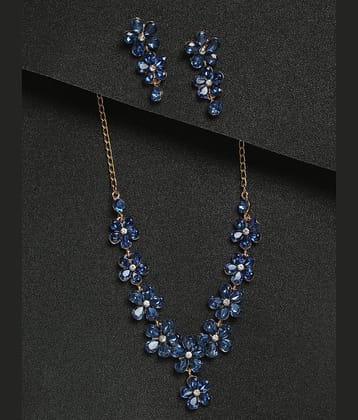 YOUBELLA Blue Body Chain ( Pack of 1 )