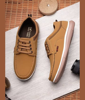 Action CASUAL-22 Tan Men's Formal Shoes