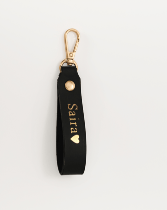 Personalised Keychain-black