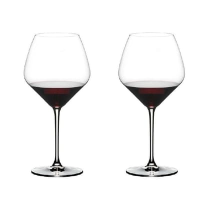 EXTREME PINOT NOIR Wine CRYSTAL GLASS - SET OF 2 - MADE IN GERMANY