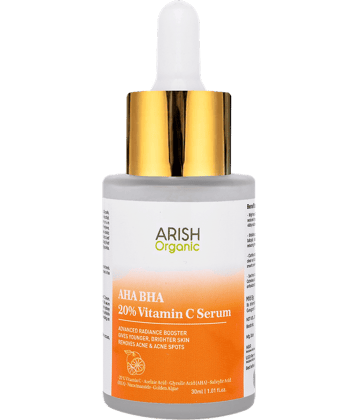 Arish Organic Face Serum Vitamin C Radiant Glow For All Skin Type ( Pack of 1 )