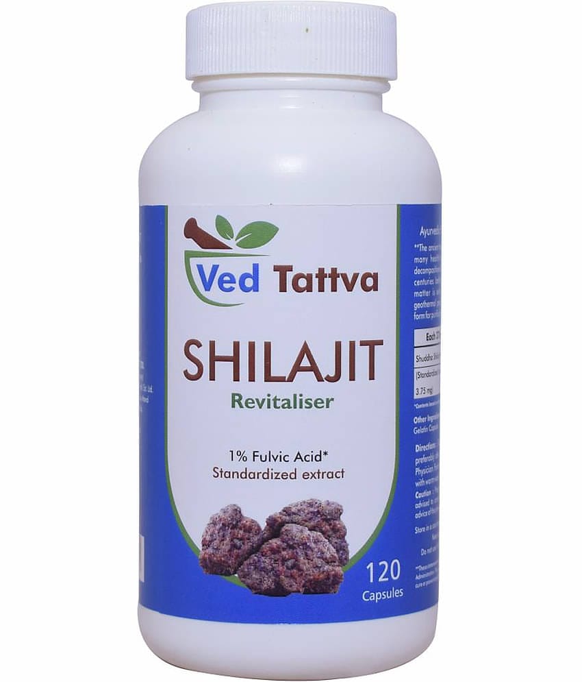 Ved Tattva Shilajit - Cap 120 no.s (Pack Of 1)