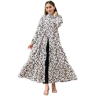 SARINKU Women's Kurti Crepe Fabric for Women & Girls