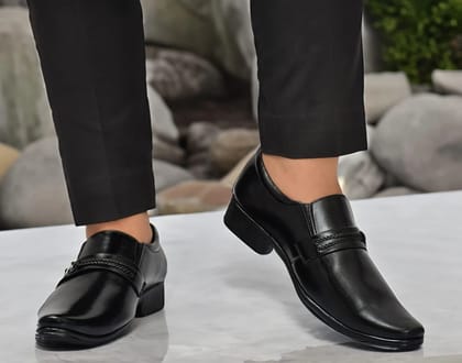 Latest Stylish Men Faux Leather Formal Shoes/Office Shoes/Outdoor Shoes For Mens & Boys - UK7